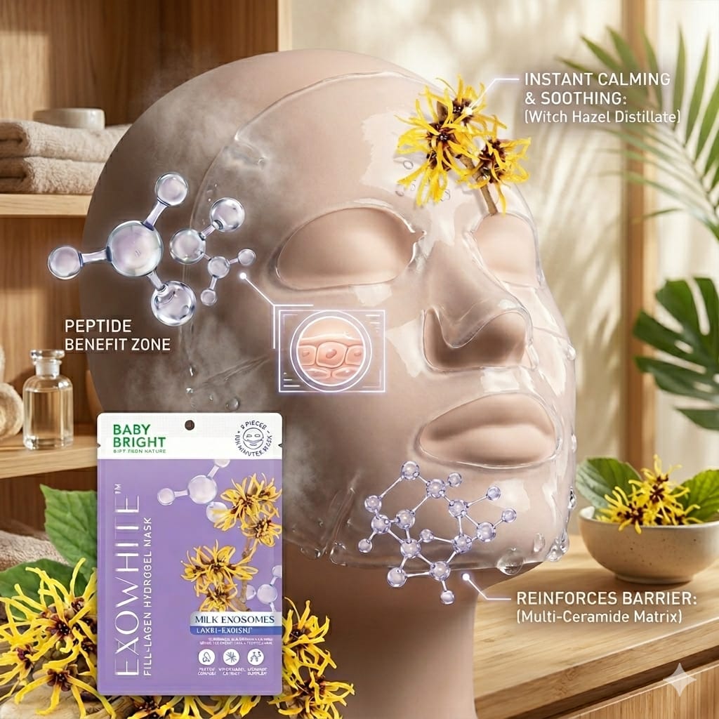 Baby Bright Exowhite Fill-Laden Hydrogel Mask