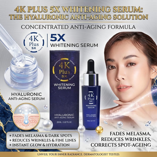 4K Plus 5X Whitening Serum