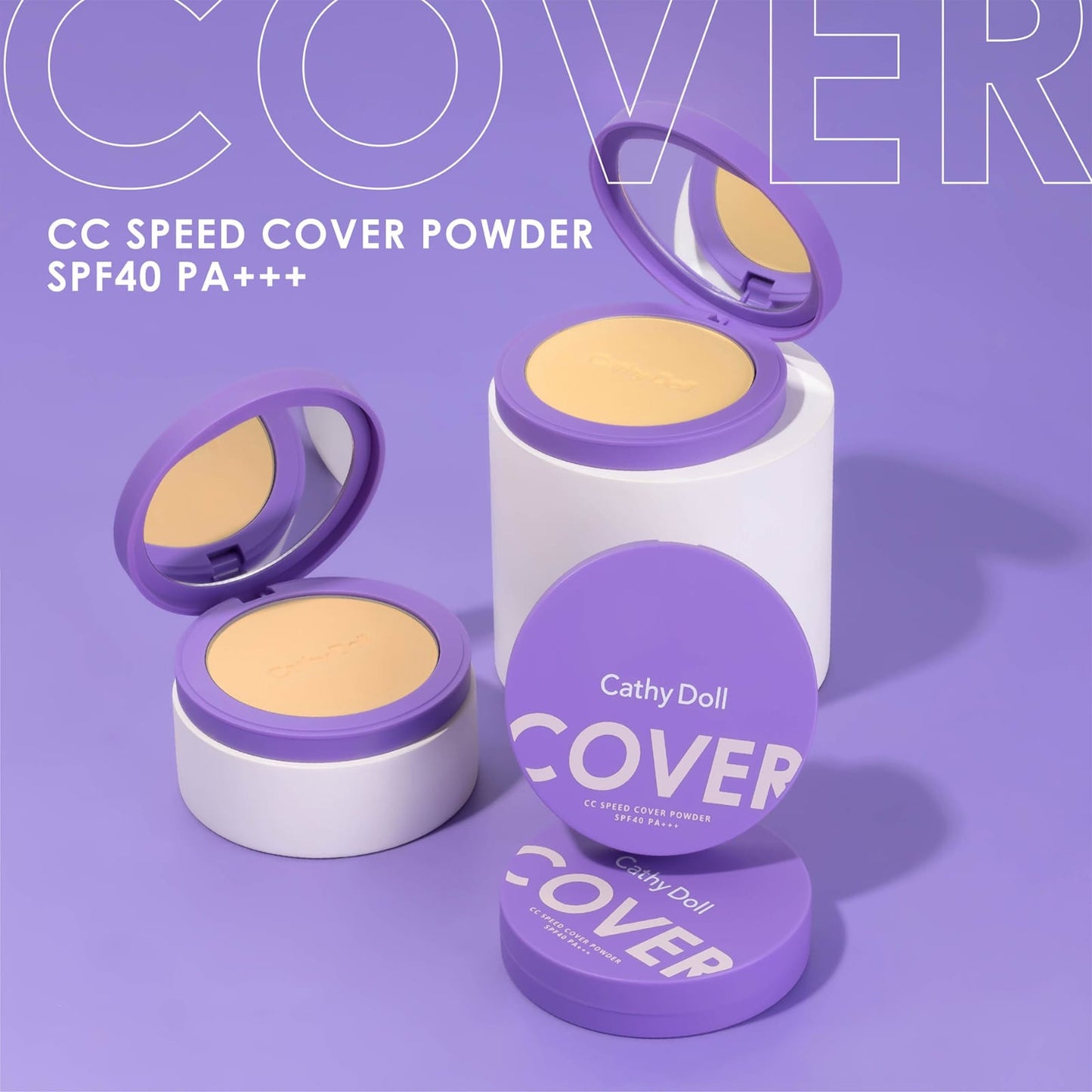 Cathy Doll CC Speed White Cover Powder Pact