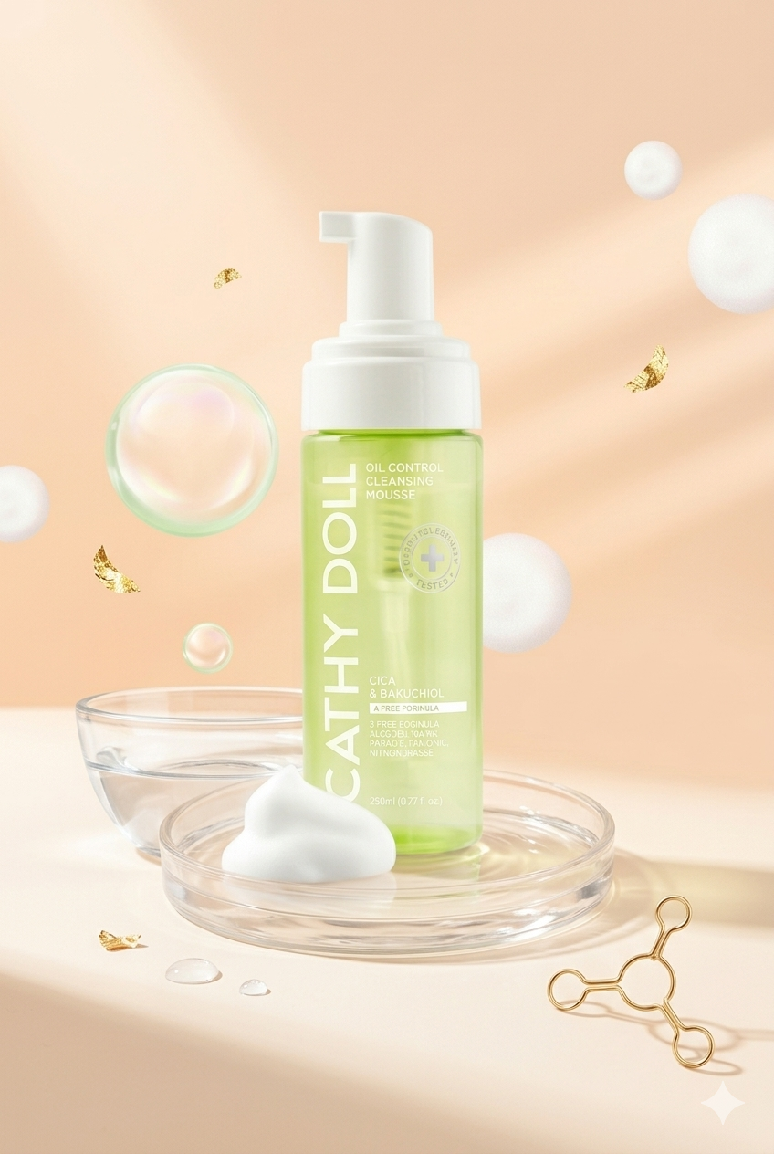 Cathy Doll Oil Control Cleansing Mousse