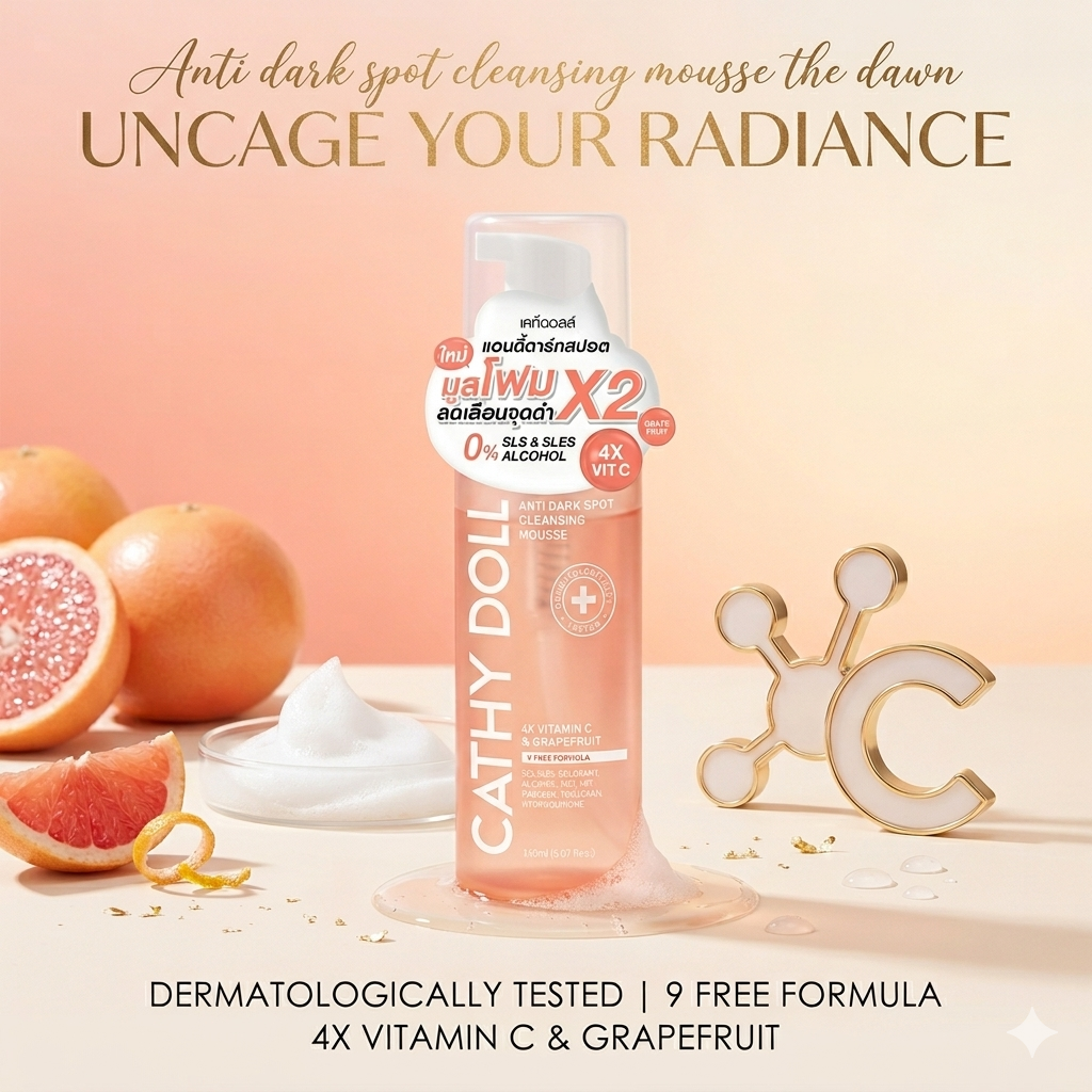 Cathy Doll anti Dark Spot Cleansing Mousse