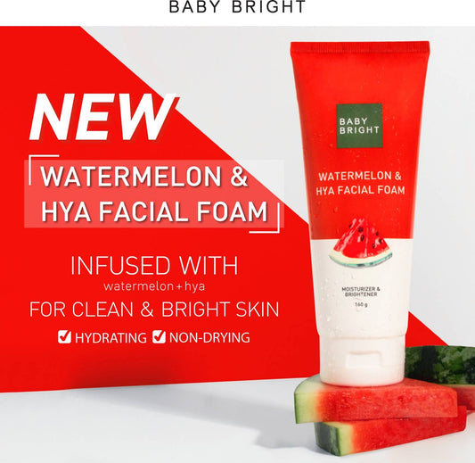 Baby Bright Watermelon & HYA Facial Foam