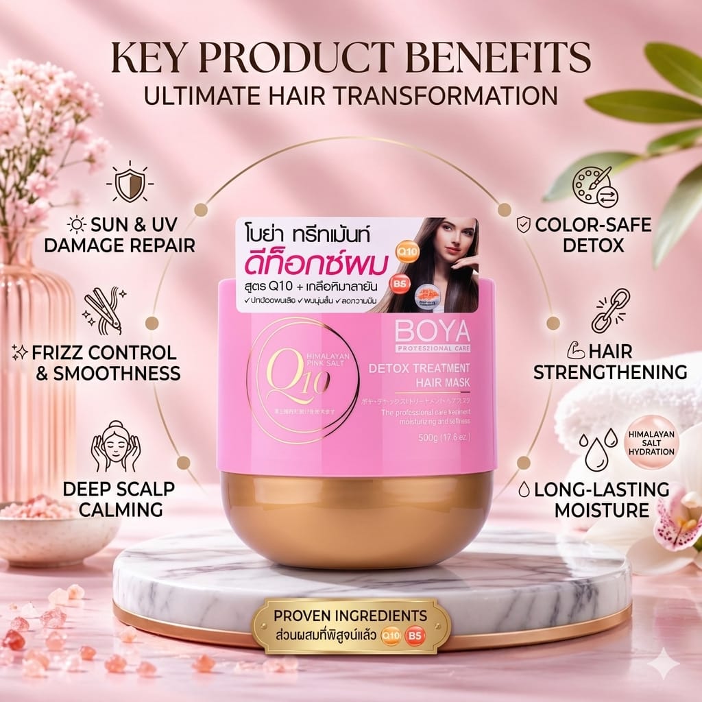 Boya Professional Care Detox Treatment Hair Mask