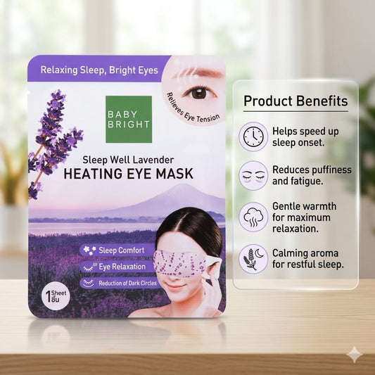 Baby Bright Sleep Well Lavender Heating Eye Mask