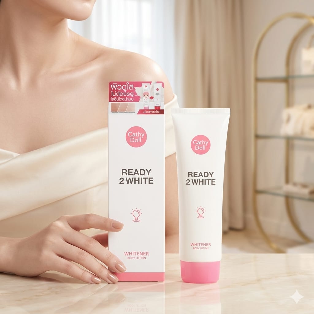 Cathy Doll Ready 2 White Whitener Body Lotion