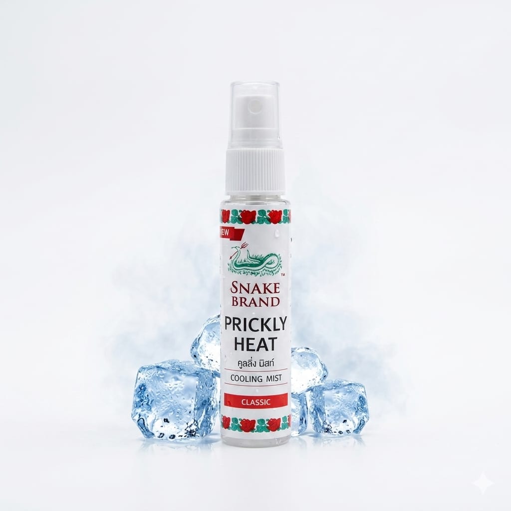 Snake Brand Prickly Heat Cooling Mist