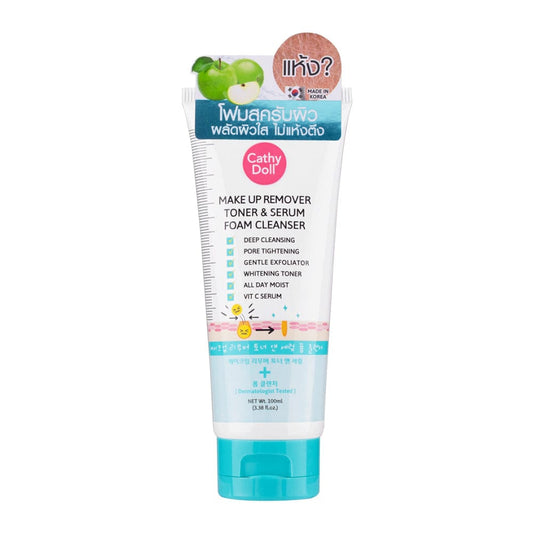 Cathy Doll Makeup Remover Toner and Serum Cleanser Gel