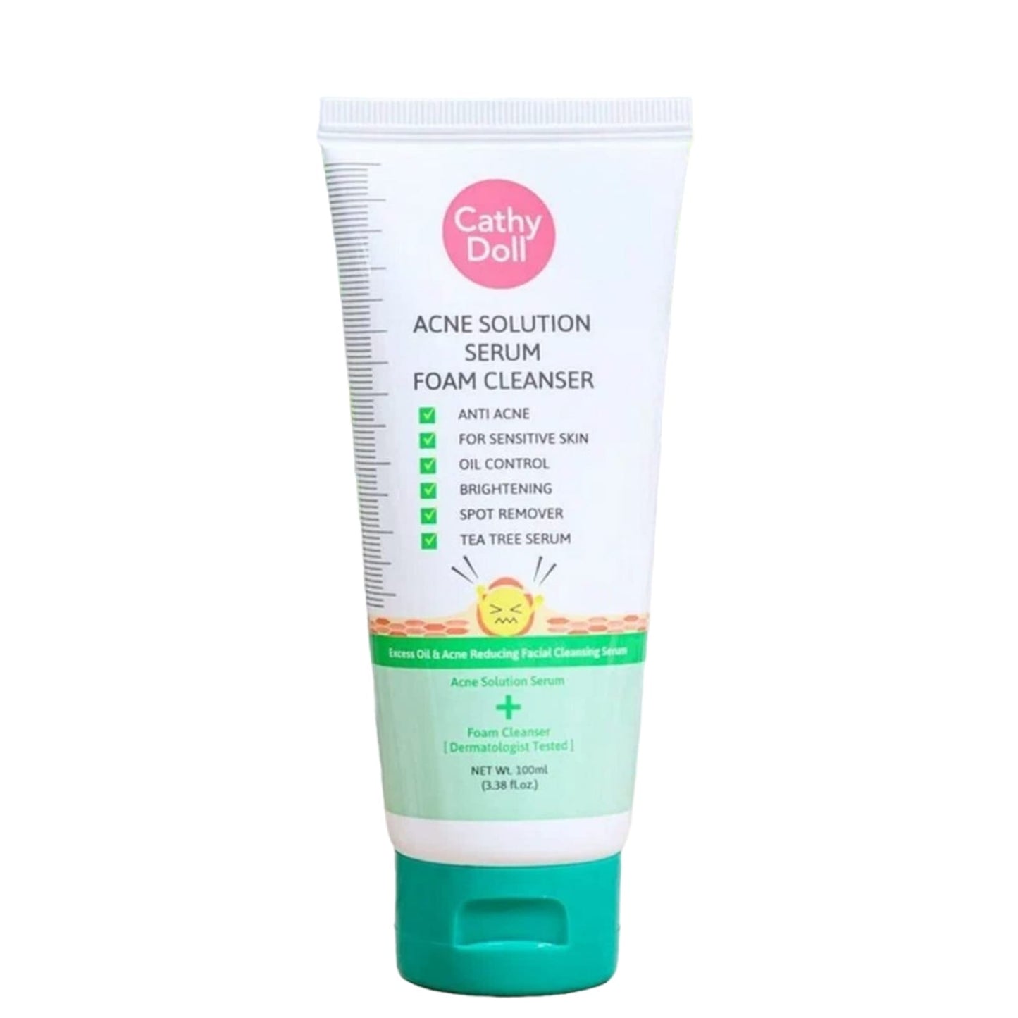 Cathy Doll Acne Solution Serum Foam Cleanser Gel